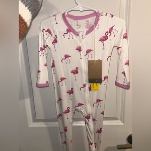 Flamingo Kyte baby footie